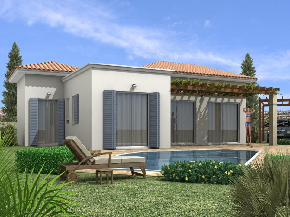Bất động sản Cyprus - Pine Seaview Villas - Pafos